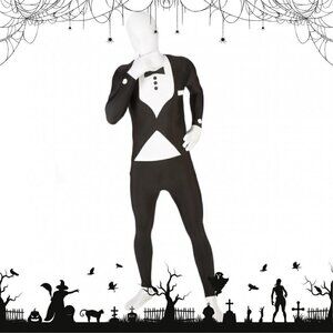 Nwot Adult's XL Tuxedo Morphsuits Halloween Costume